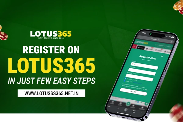 Register on Lotus365